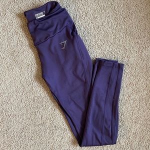 Rich Purple Dry Sculpture Gymshark Leggings